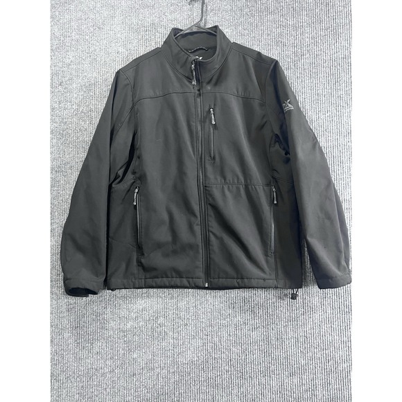 ZeroXposur Other - ZeroXposur Mens Water Resistant Black Jacket QS2400 Softshell Windbreaker XL